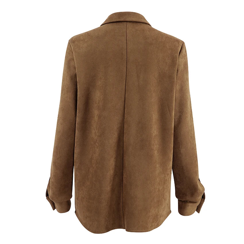 Abuuula's Brown Deerskin Velvet Coats