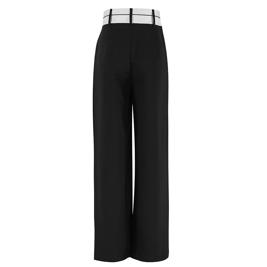 Abuuula's Black Pleated Loose Pants