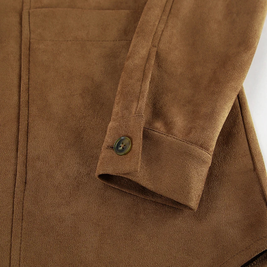 Abuuula's Brown Deerskin Velvet Coats