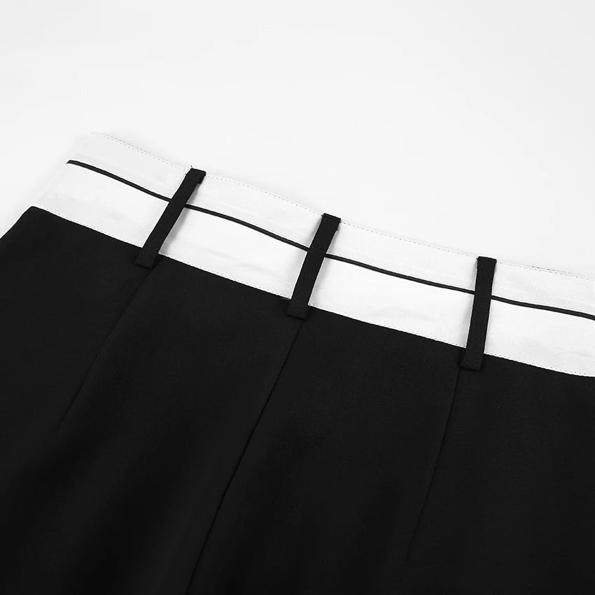 Abuuula's Black Pleated Loose Pants