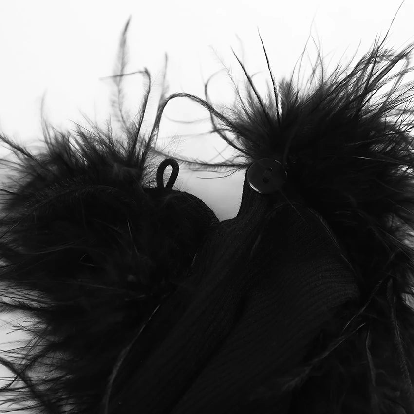 Abuuula's Elegant Black Feathers