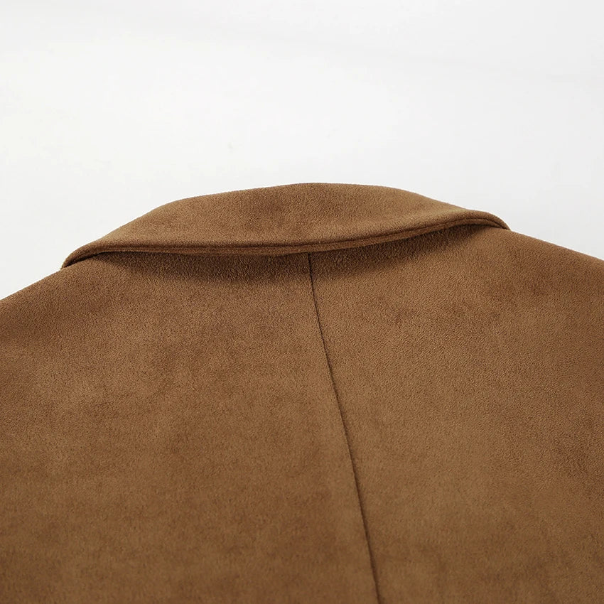 Abuuula's Brown Deerskin Velvet Coats