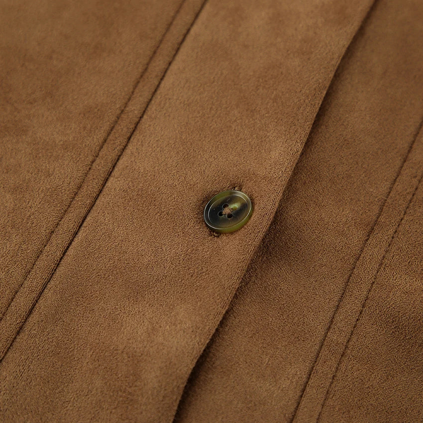 Abuuula's Brown Deerskin Velvet Coats