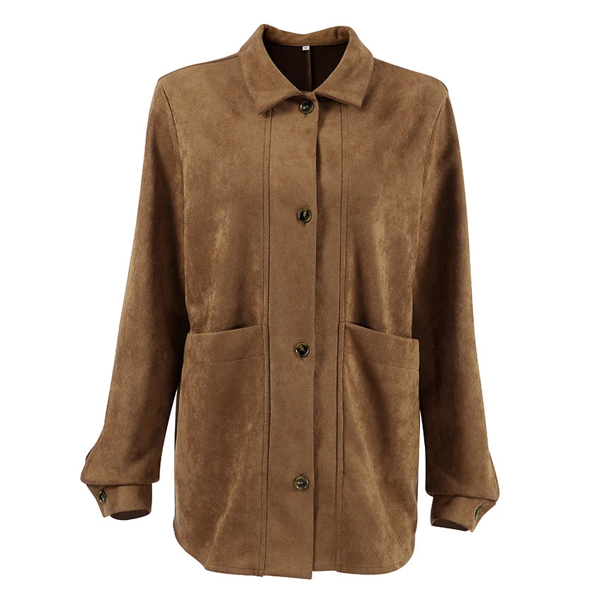 Abuuula's Brown Deerskin Velvet Coats