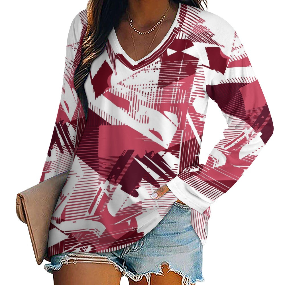 Abuuula's Women's Long sleeve loose tee